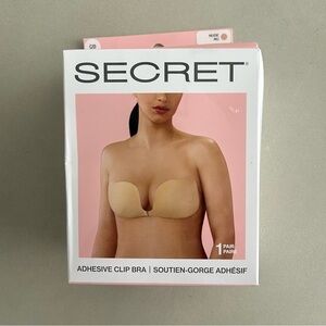 Secret Nude Adhesive Clip Bra C/D cup